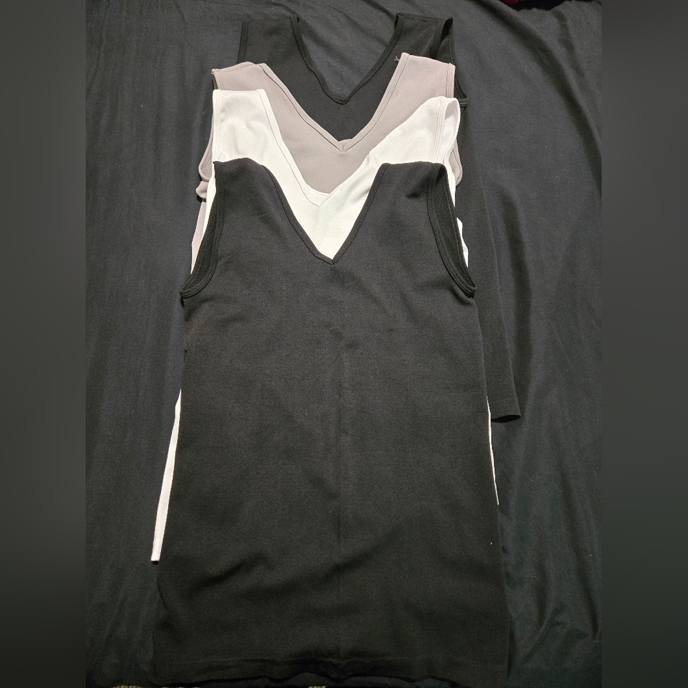 Express Black and Gray Dress Elegant Design